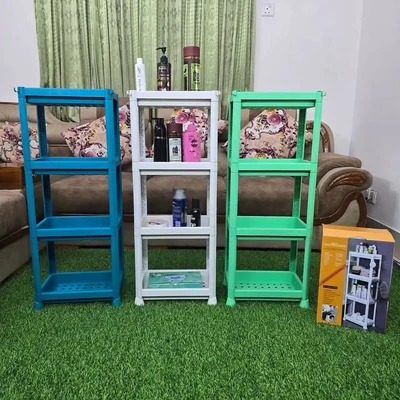 4 Tiers Rectangular Storage Rack