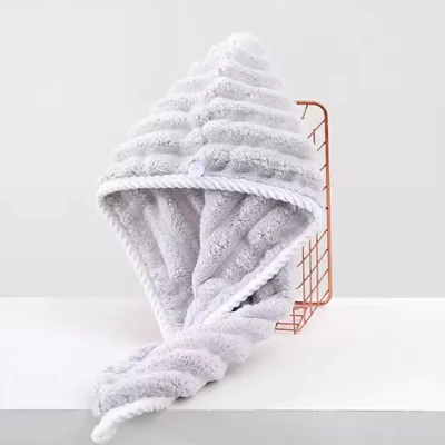 Micro fiber hair towel (Ash colour)